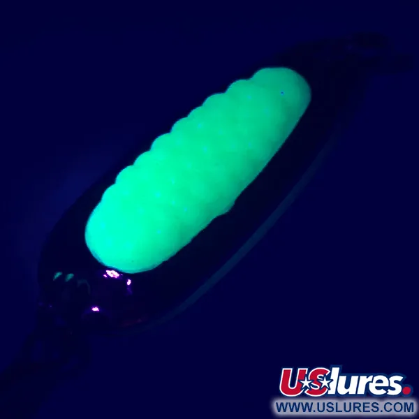 Blue Fox Pixee UV Lepel, Nikkel/Geel, 4.5g, UV-Glow, #5576