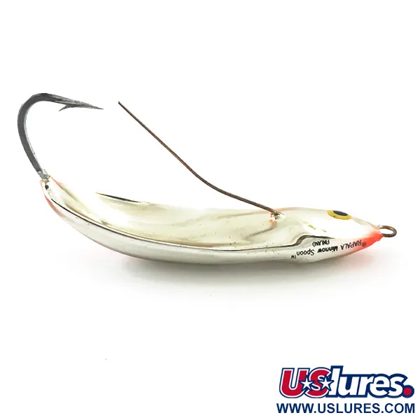 Rapala Minnow Spoon UV Lepel, Silver / Orange UV, 15g, #5590
