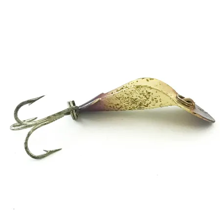Buck Perry Spoonplug Kunstaas, Wit/Lila/Glitter, 5g, Diepte, #5592