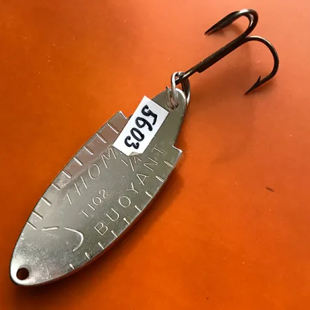 Thomas Buoyant Lepel, Regenboogforel/Nikkel, 7g, Messing, #5603