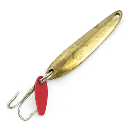 Bay de Noc Swedish Pimple Lepel, Messing/Oranje, 5g, Blad, #5609