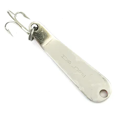 Luhr Jensen Hus-lure Lepel, Nickel/Orange UV Glow, 4g, #5610