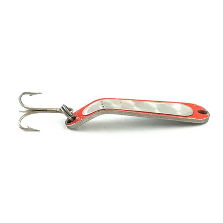 Luhr Jensen Hus-lure Lepel, Nickel/Orange UV Glow, 4g, #5610