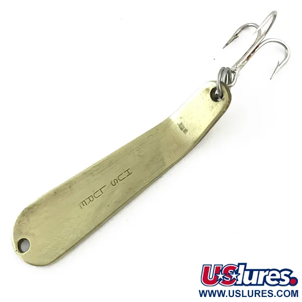 Luhr Jensen Hus-lure Lepel, Goud, 7g, Gehamerd Schubbenpatroon, #5620