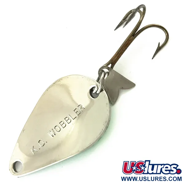 Acme K.O. Wobbler UV Lepel, Nikkel / Groen, 7g, Sonic Tail, #5629