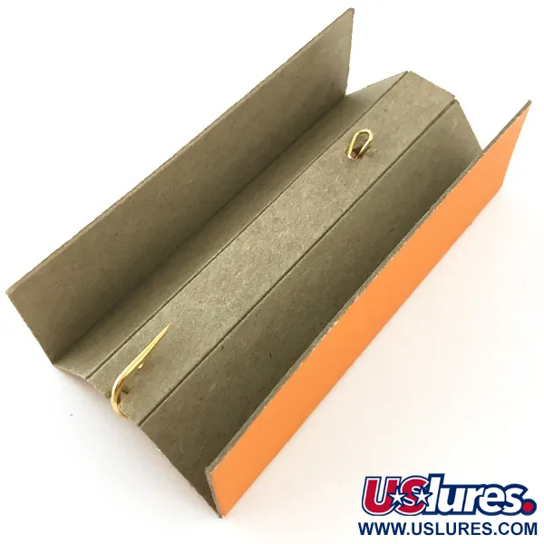 Vintage Johnson Silver Minnow Lepel, Goud, 9g, Wierloos, #5632