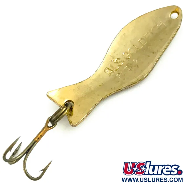Al's gold fish Lepel, Goud, 7g, Klassiek Ontwerp, #5639
