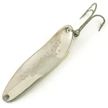 Dardevle Cop-E-Cat 7300 Lepel, Snoek/Nikkel, 10g, Gehamerd, #5652