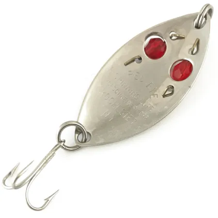 Hofschneider Red Eye Lepel, Nikkel / Blauw / Rood, 6,5g, #5658