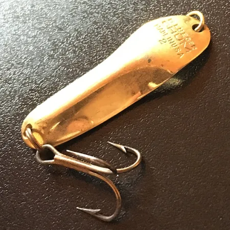 Pflueger Chum Lepel, Goud, 7g, Vintage USA, #5659