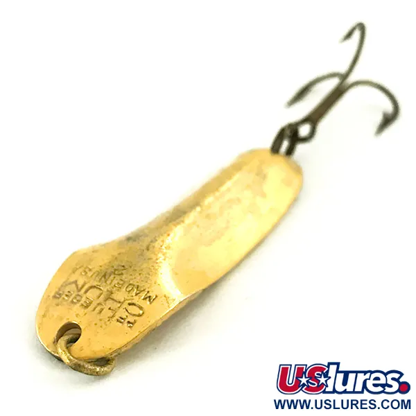 Pflueger Chum Lepel, Goud, 7g, Vintage USA, #5659