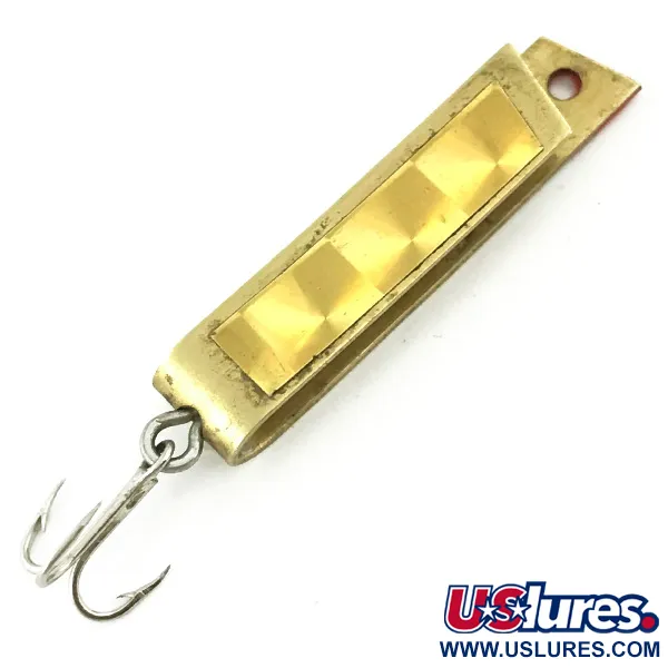 South Bend Super-Duper 502, 2,5g Goud / Rood, Lepel #5663