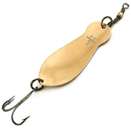 K-B Bait K-B Spoon Lepel, Rood/Wit/Koper, 25g, Superior WIS, #5675