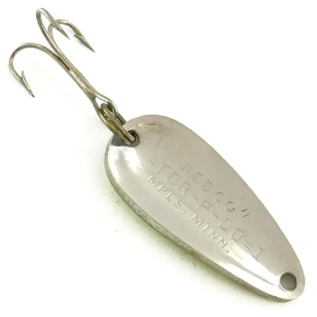 Nebco Tor-P-Do 1 UV Lepel, Geel/Rood/Nikkel, 9g, UV-Finish, #5676