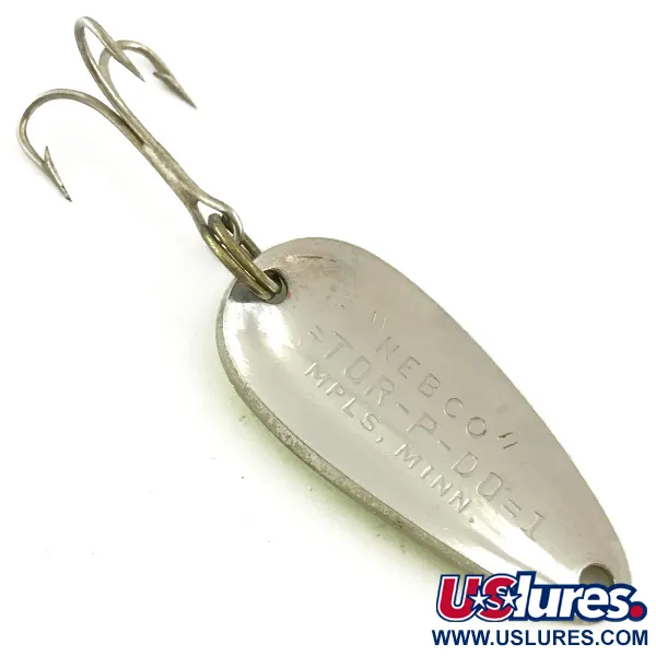 Nebco Tor-P-Do 1 UV Lepel, Geel/Rood/Nikkel, 9g, UV-Finish, #5676