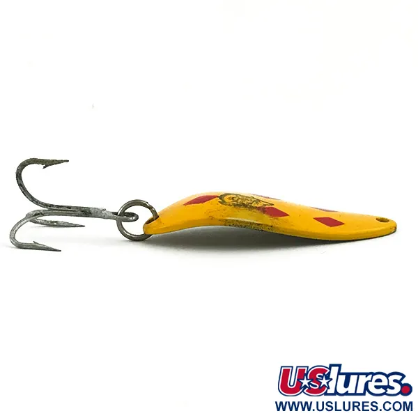 Dardevle Devle Dog 7600 Lepel, Five of Diamonds, 10g, Vintage, #5678