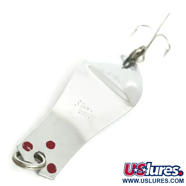 Prescott Spinner Thin Doctor 165 Trolling Lepel, Nikkel/Rood, 4g, #5682