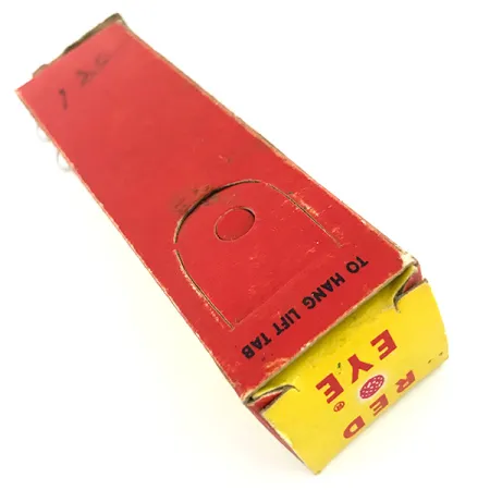 Hofschneider Red Eye Lepel, Nikkel / Rood, 6.5g, Glazen Ogen, #5683