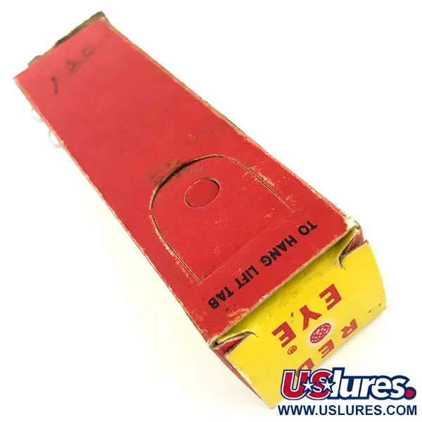 Hofschneider Red Eye Lepel, Nikkel / Rood, 6.5g, Glazen Ogen, #5683