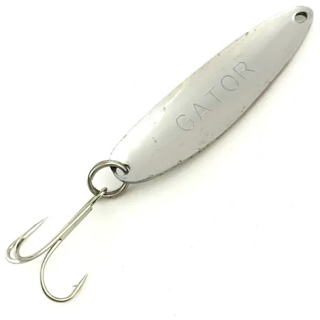 Gator Lepel, Nikkel / Roze Hologram, 16g, RVS, #5688