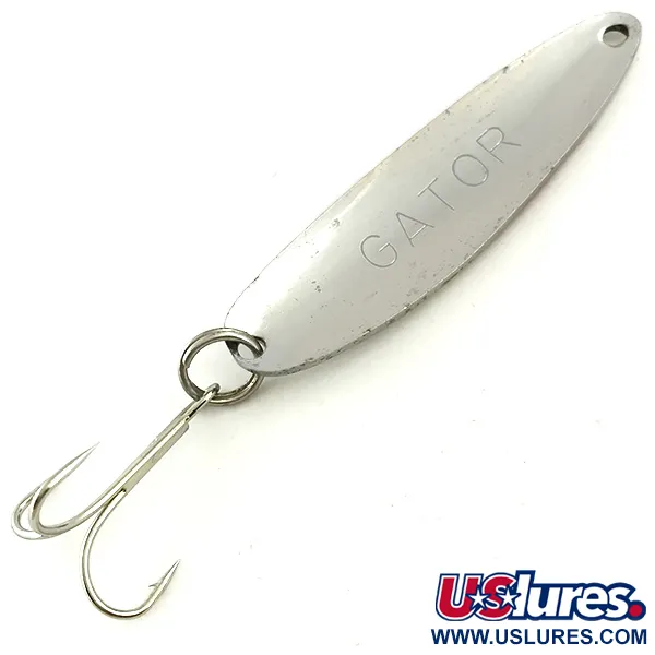 Gator Lepel, Nikkel / Roze Hologram, 16g, RVS, #5688