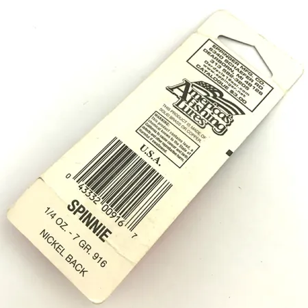 Eppinger Dardevle Lepel, Rood / Wit / Nikkel, 7g, Nikkelen Achterkant, #5692