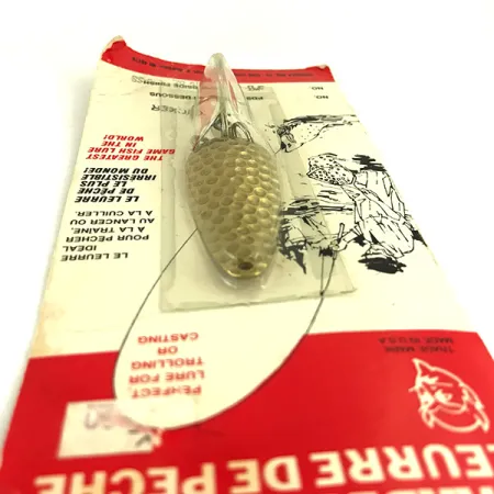 Dardevle Imp Klicker Lepel, Gehamerd Messing, 11g, Klick-Bladen, #5699