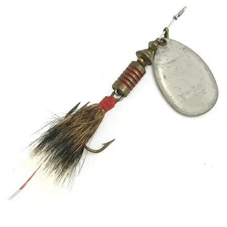 Mepps Aglia 3 Spinner, Zilver, 7,3g, Eekhoornhaar, #5702