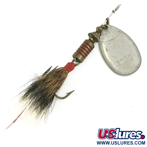 Mepps Aglia 3 Spinner, Zilver, 7,3g, Eekhoornhaar, #5702