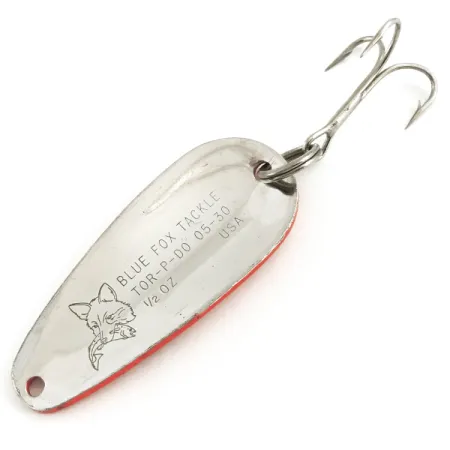 Blue Fox Tor-P-Do UV Lepel, Fluor. Roze/Zwart/Nikkel, 14g, #5707