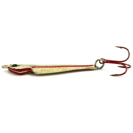 Hildebrandt Slab Master Red tail Jig, Goud/Rood, 9g, UV, #5712