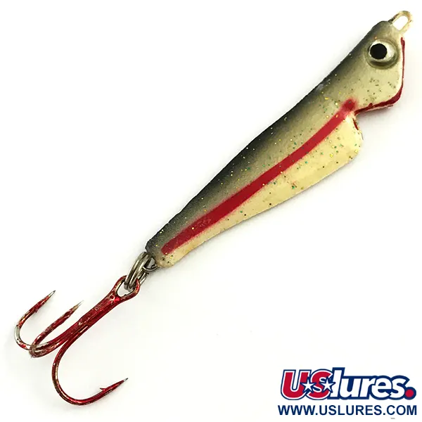 Hildebrandt Slab Master Red tail Jig, Goud/Rood, 9g, UV, #5712