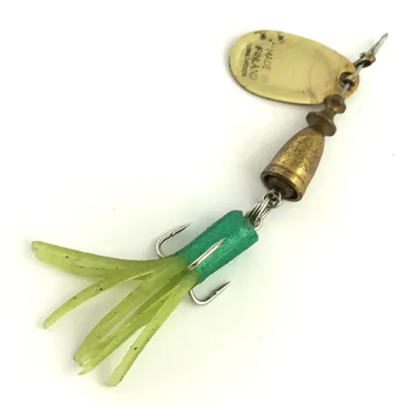 Blue Fox Super Vibrax 1 Spinner, Goud, 4g, UV-Skirt, #5725
