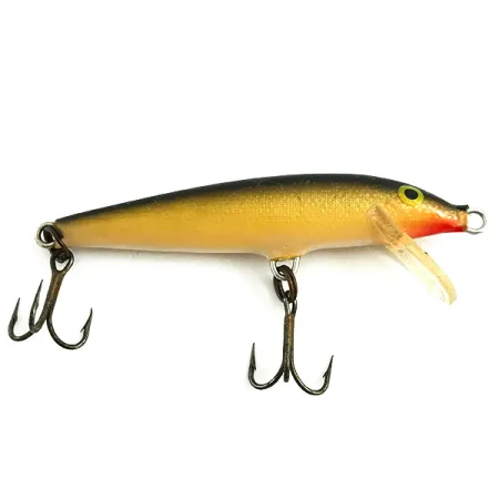 Rapala Original Floater Plug, Gold, 4g, Balsahout, #5742