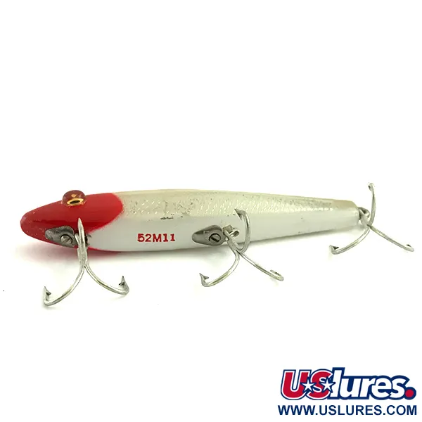 L&S Bait Company MirrOlure Bass-master Walker, Rood/Zilver, 14g, #5744
