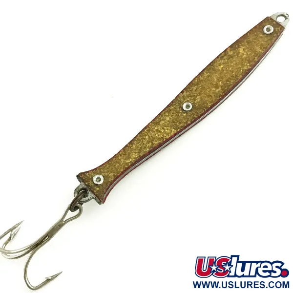 Sparky Jr. Spoon Sparkling Minnow Lepel, Goud/Rood, 14g, #5751