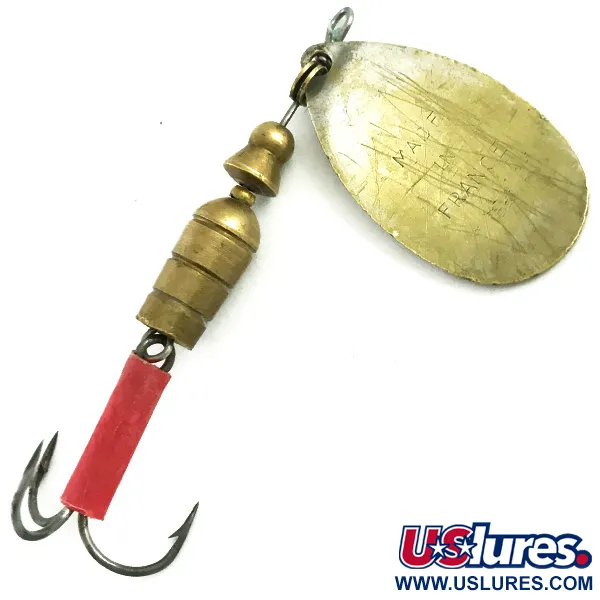 Mepps Aglia 3 Spinner, Goud, 7g, Vintage 1950, #5754