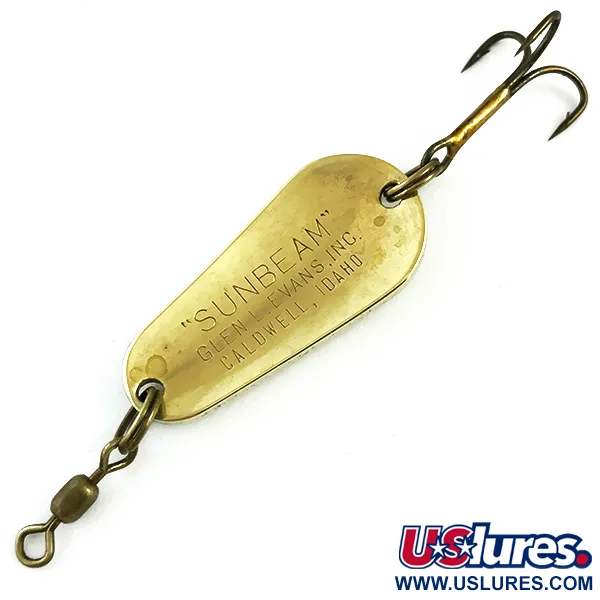 Glen L Evans Sunbeam Lepel, Goud, 9g, Vintage, #5762