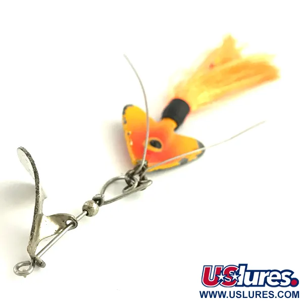 Fred Arbogast Hawaiian 2 Spinnerbait, Nikkel / Oranje, 9g, #5772