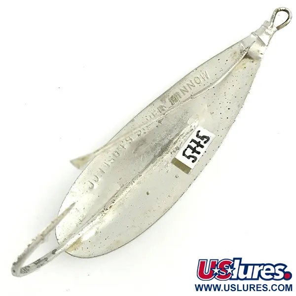 Johnson Silver Minnow Weedless Lepel, Zilver, 12g, Verzilverd, #5775