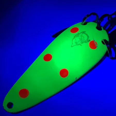 Eppinger Dardevle Imp Klicker UV Lepel, Geel/Rood/Nikkel, 11g, #5788