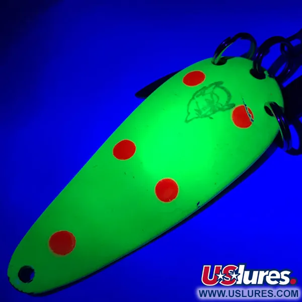 Eppinger Dardevle Imp Klicker UV Lepel, Geel/Rood/Nikkel, 11g, #5788