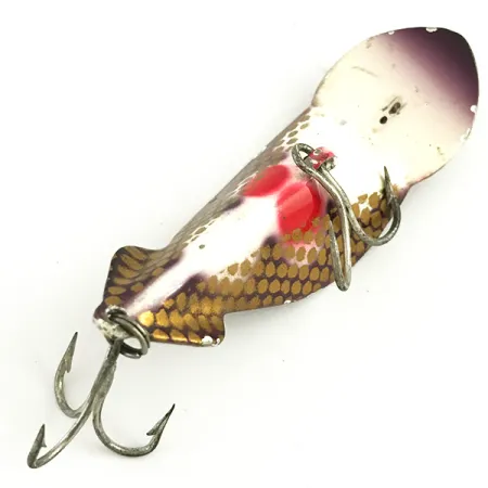 Buck Perry Spoonplug Kunstaas, Paars-Bruin, 7g, Diepduikend, #5789