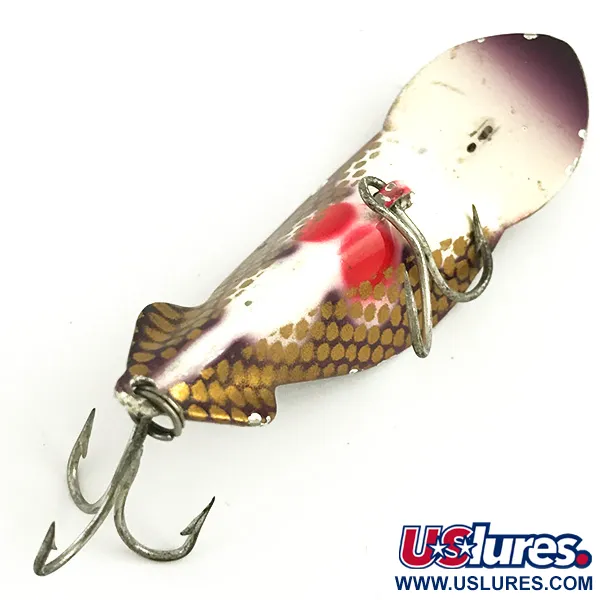 Buck Perry Spoonplug Kunstaas, Paars-Bruin, 7g, Diepduikend, #5789