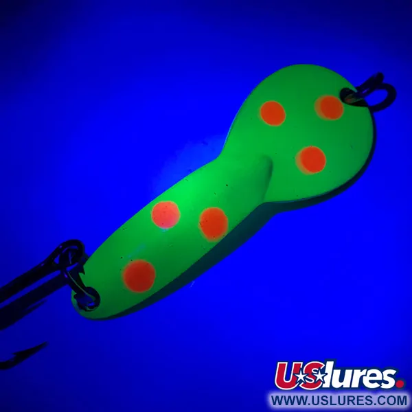 Glen Evans Loco 2 UV Lepel, Geel/Rood/Nikkel, 7g, UV-actief, #5790