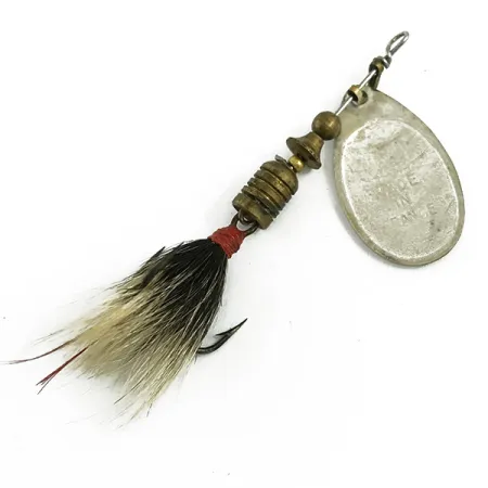 Mepps Aglia 3 dressed Spinner, Zilver, 7,3g, Natuurhaar, #5830