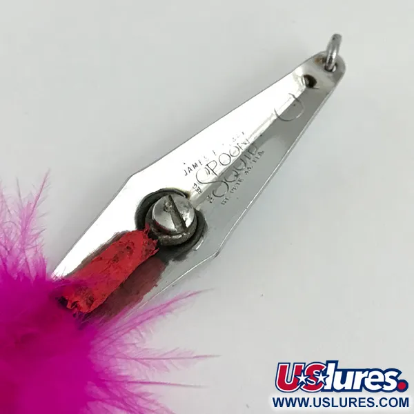 James E. Clark Clark Spoon Lepel, Chroom/Roze, 5g, Wiervrij, #5856