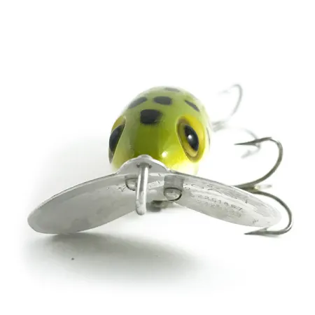Fred Arbogast Jitterbug Oppervlakkunstaas, Frog, 14g, Alu Lip, #5861