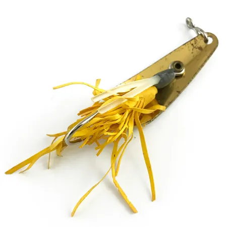 Northland Jaw-Breaker Lepel, Goud, 15,5g, Gele Skirt, #5865