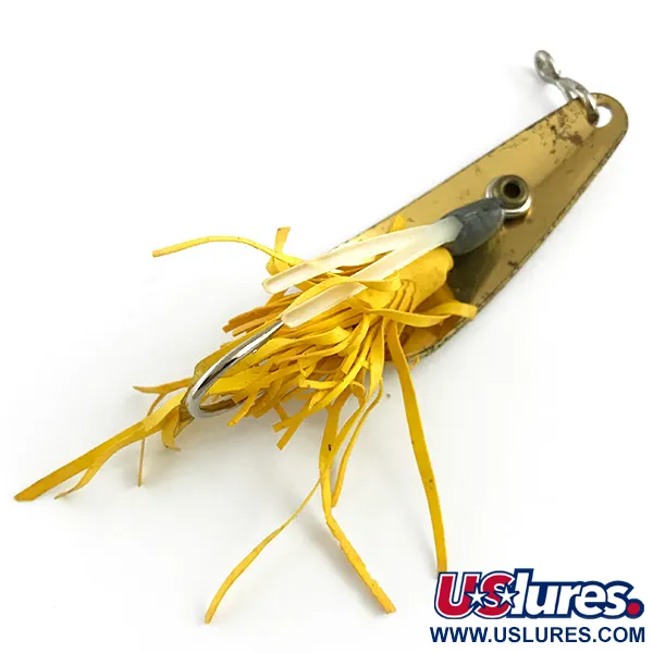Northland Jaw-Breaker Lepel, Goud, 15,5g, Gele Skirt, #5865